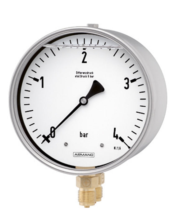 Differential Bourdon tube pressure gauges DiRZCh / DiRZChG