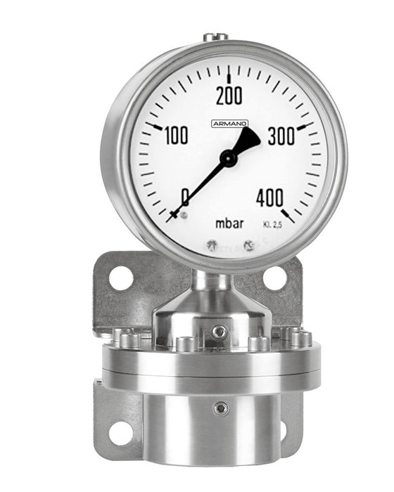 Differential pressure gauges with diaphragm DiP2Ch / DiP2ChG