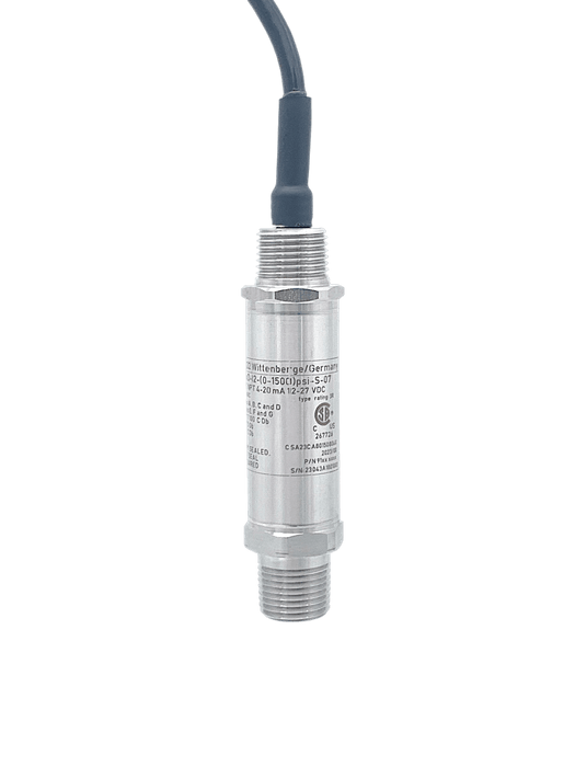 Pressure Transducer PMP-S122-ExnA - Non-sparking, CSA, Hydrogen Compatible