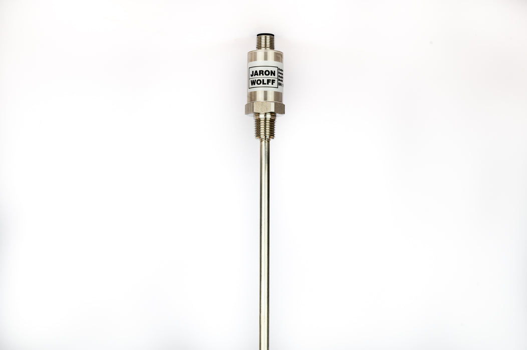 Temperature Transducer - 4-20mA, M12x1, 1/4" NPT, 2.5" Stem, -40 to 70 C/F