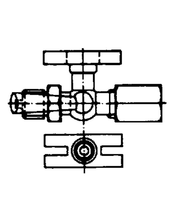 Pressure gauge cocks according to DIN and similar to DIN (M 20x1.5) (data sheet 11100)