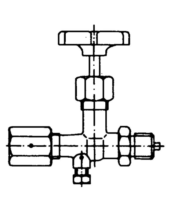 Pressure gauge valves according to DIN and similar DIN (M20x1.5) (data sheet 11200)