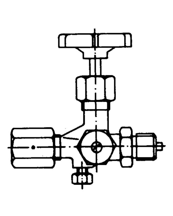 Pressure gauge valves according to DIN and similar DIN (M 20x1.5) (data sheet 11200)