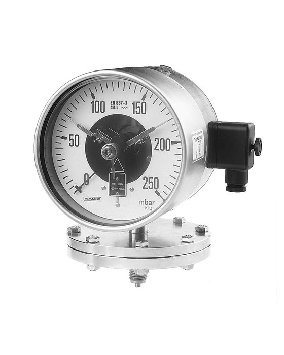 Pressure gauges with additional electrical accessory PSCh / PSChOe