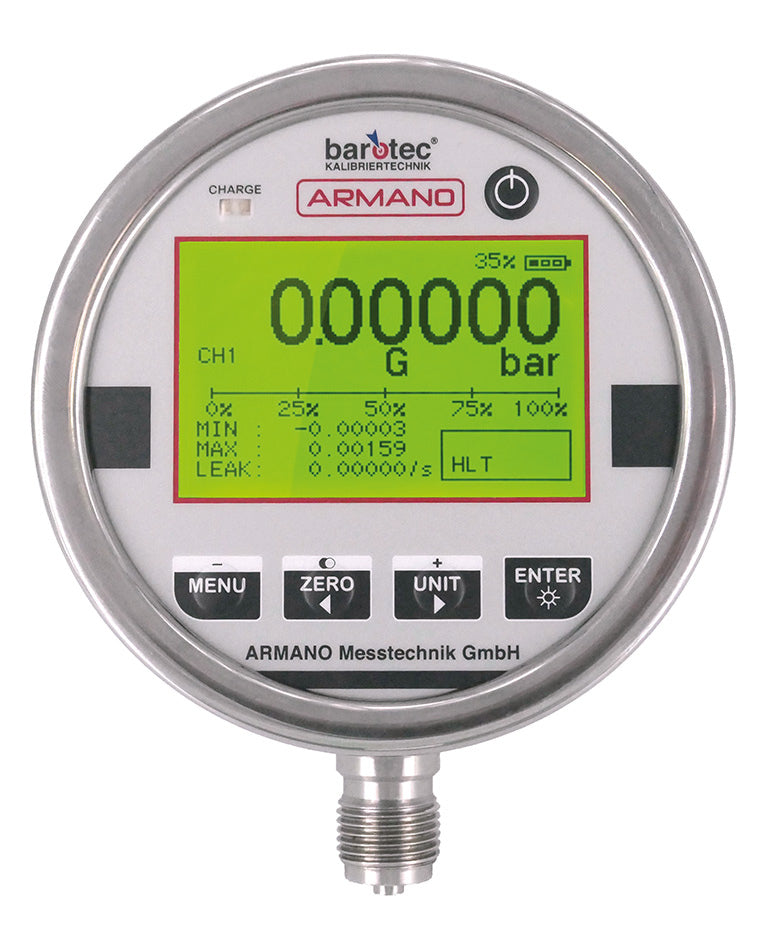 Pressure Reference Header Digital Pressure Reference Gauge DPG 2600 — Jaron Wolff Process Controls