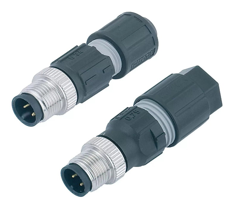 M12 Male Cable Connector